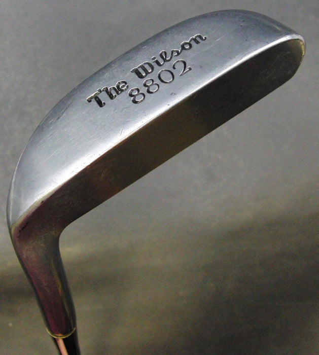 The Wilson 8802 Putter Steel Shaft 91cm Length Black Grip