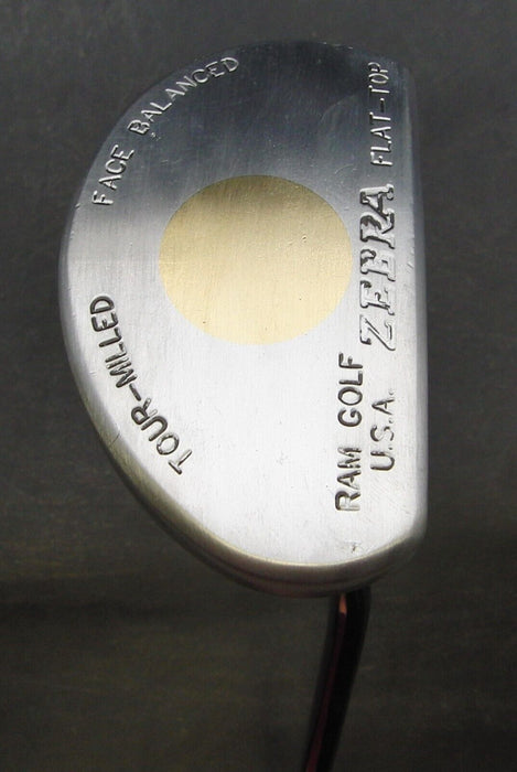 Ram Zebra Tour Milled Putter Steel Shaft 87.5cm Length Zebra Grip