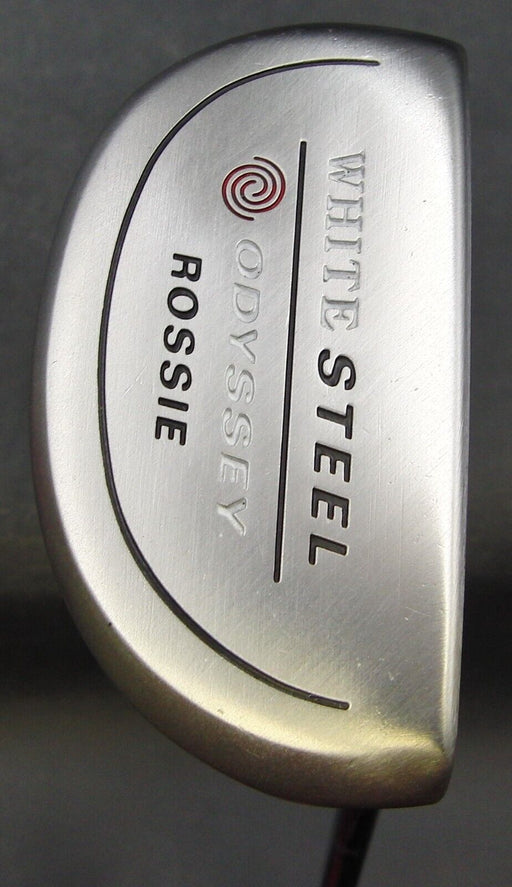 Odyssey White Steel Rossie Putter Steel Shaft 90cm Length Psyko Grip