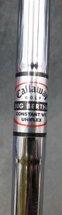 Left-Handed Callaway Big Bertha 5 Iron Uniflex Steel Shaft Callaway Grip