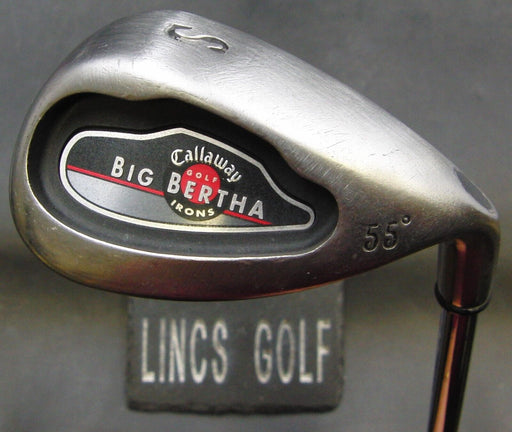 Callaway Big Bertha Iron 55° Sand Wedge Regular Steel Shaft Callaway Grip