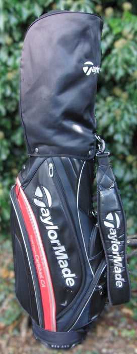 5 Division TaylorMade Black Carry Trolley Cart Golf Clubs Bag*