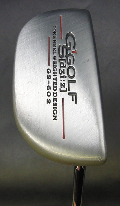 GS Golf Toe & Heel Weighted Design GS-602 Putter 86.5cm Steel Shaft GS Golf Grip