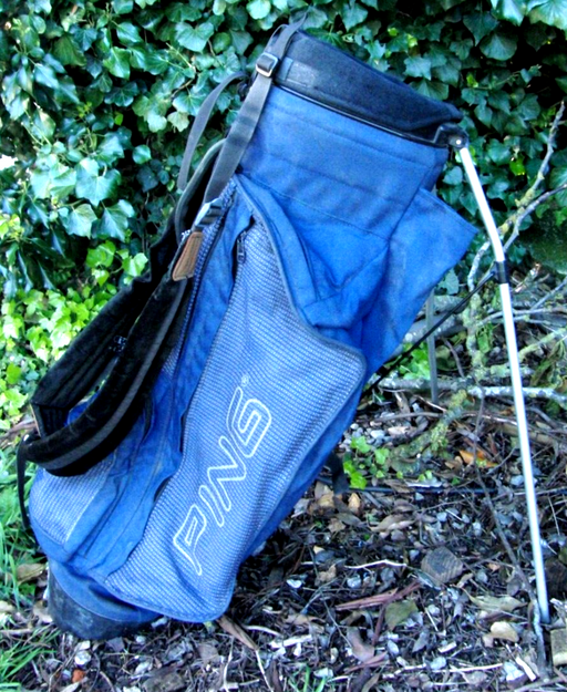 4 Division Ping Blue Golf Cart Carry Golf Clubs Stand Bag