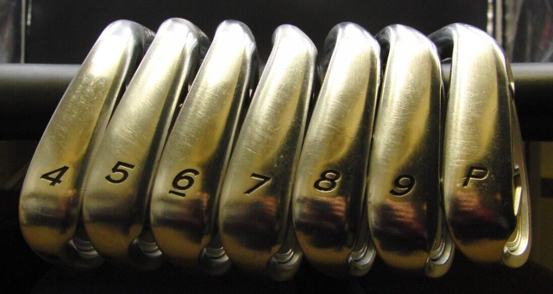 Set of 7 x TaylorMade Tour Preferred TP Irons 4-PW Stiff Steel Shafts