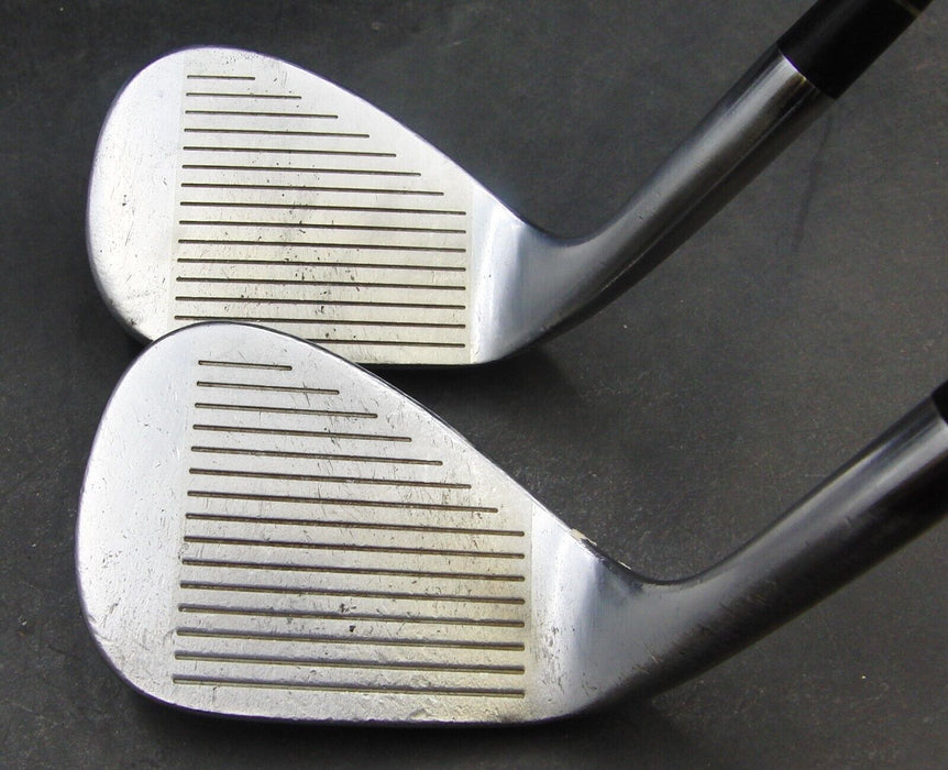 Set of 2 Asahi Golf DT-01 52° Gap & 58° DT-03 Sand Wedges Regular Steel Shafts