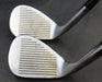 Set of 2 Asahi Golf DT-01 52° Gap & 58° DT-03 Sand Wedges Regular Steel Shafts