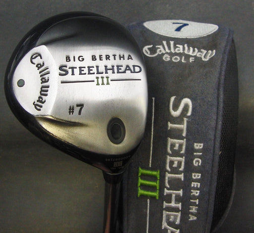 Callaway Big Bertha Steelhead II 7 Wood Regular Graphite Shaft Callaway Grip +HC