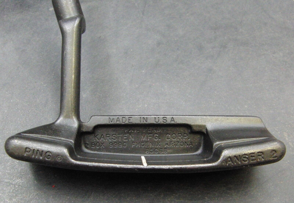 Original Black Ping Anser 2 Putter 86cm Playing Length Steel Shaft Ping Grip