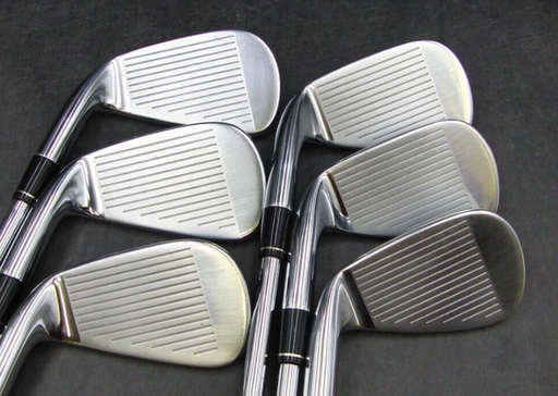 Set of 6 x TaylorMade R11 Irons 5-PW Stiff Steel Shafts Golf Pride Grips