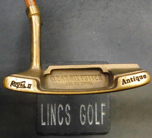 Royal II Antique Putter Hickory Shaft 87.5cm Length Golden Grip