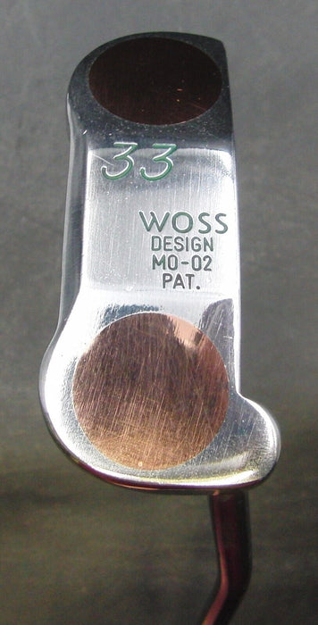 Woss 33 Design M0-02 Putter Steel Shaft 90cm Length Woss Grip