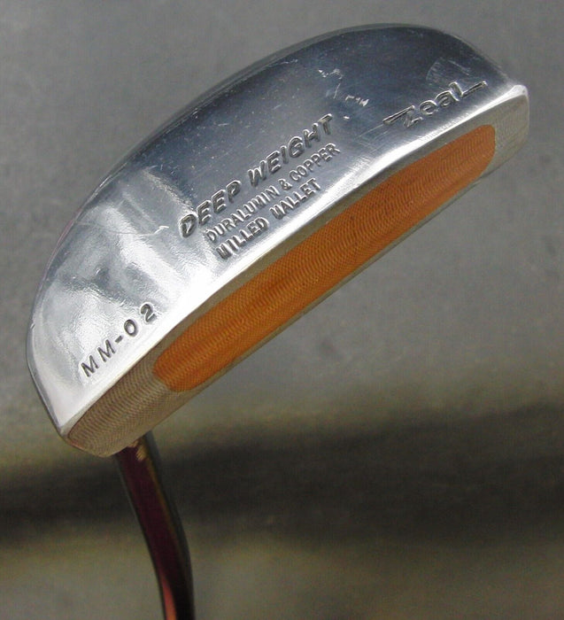 Zeal Deep Weight MM-02 Milled Mallet Putter 89.5cm Steel Shaft