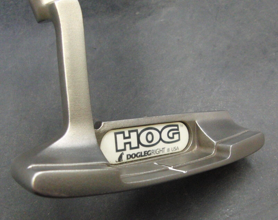 HOG Model 1003A Dog Leg Right Putter 89cm Playing Length Steel Shaft HOG Grip