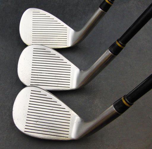 Set of 3 Dunlop D-700TI Pitching+Gap & Sand Wedges Regular Graphite Shafts