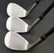 Set of 3 Dunlop D-700TI Pitching+Gap & Sand Wedges Regular Graphite Shafts