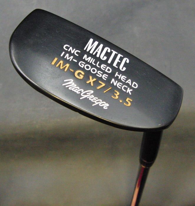 MacGregor Mactec IM-GX7/3.5 CNC Milled Head Putter 85cm Steel Shaft