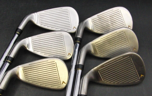 Set of 6 x Callaway E.R.C Ti Irons 5-PW Regular Steel Shafts Callaway Grips*