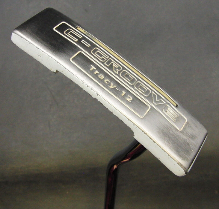 Yes C Groove Tracy-12 Putter Steel Shaft 84cm Length Reoness Grip