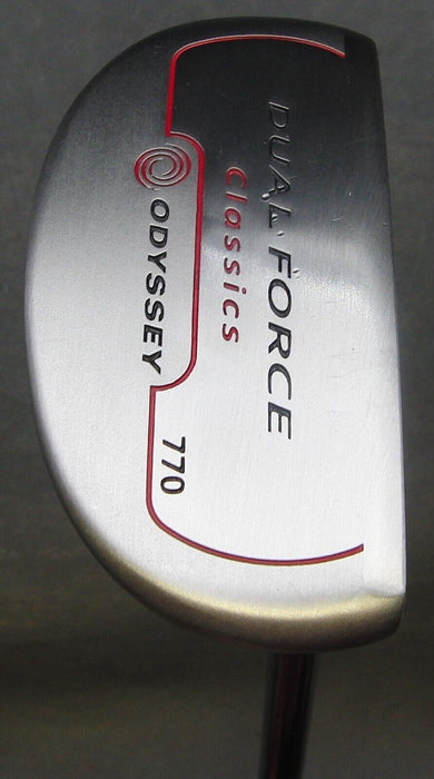 Odyssey Dual Force Classics 770 Putter Steel Shaft 87cm Length Odyssey Grip