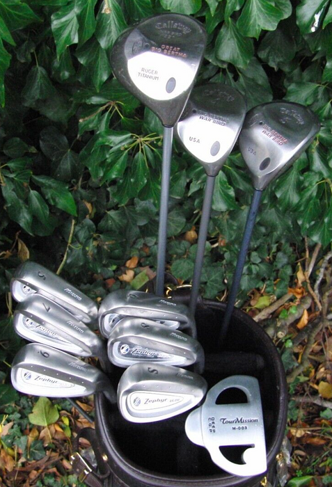 Set of Mizuno Zephyr LG190 5-9+SW+ Callaway Driver+ 4 Wood+ 5 wood+ Putter