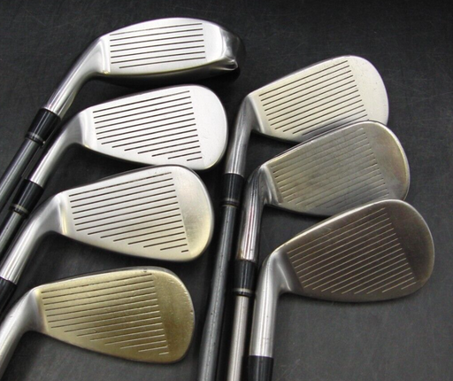 Set of 7 x Adams Golf Idea A2OS Irons 4-PW Regular Graphite Shafts Mixed Grips