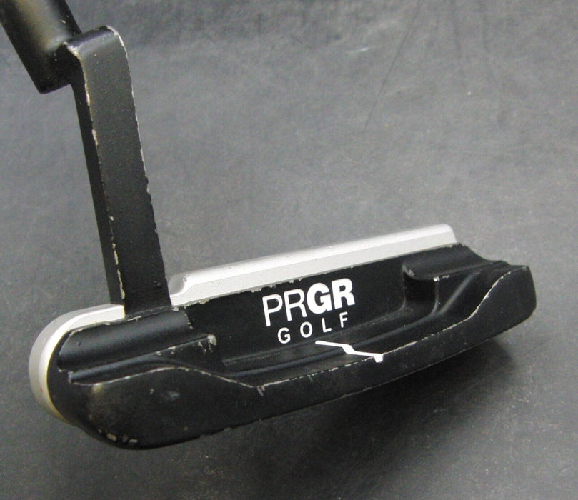 PRGR Golf Silver-Blade 01 Putter 85cm Playing Length Steel Shaft Nex Grip