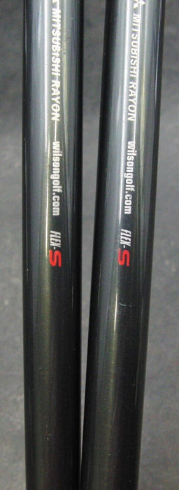 Set of 2 Wilson Staff 3 & 5 Woods Stiff Graphite Shafts