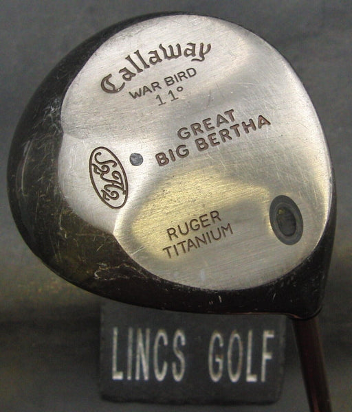 Ladies Callaway Great Big Bertha 11° Driver Ladies Graphite Shaft Elite Grip