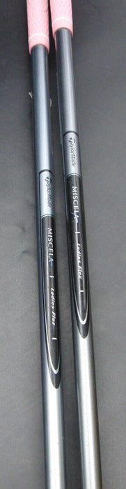 Set of 2 Ladies TaylorMade Miscela 5+6 Hybrids Ladies Graphite Shafts