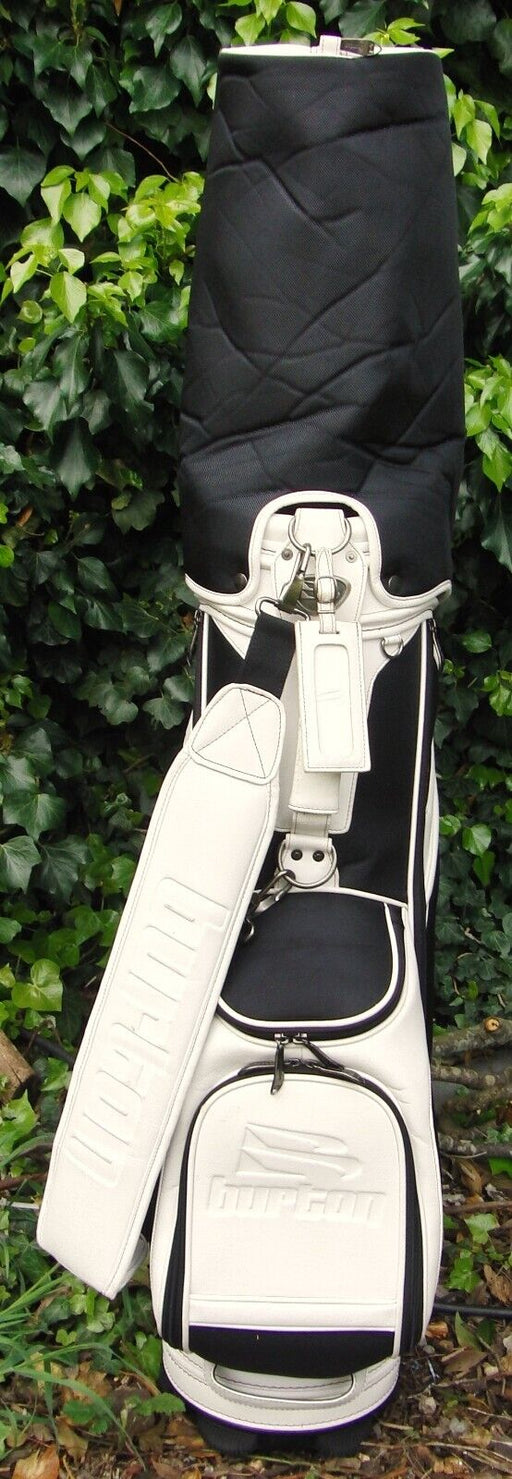 6 Division Burton Black & White Cart Carry Golf Clubs Bag
