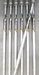 Set of 7 x TaylorMade Burner 2009 Irons 4-PW Uniflex Steel Shafts*