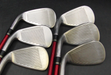 Set of 6 x TaylorMade Burner Japanese Issue Irons 5-PW Stiff Graphite Shafts