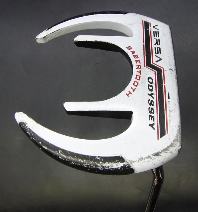 Odyssey Versa Sabertooth Putter Steel Shaft 87cm Length Golf Pride Grip