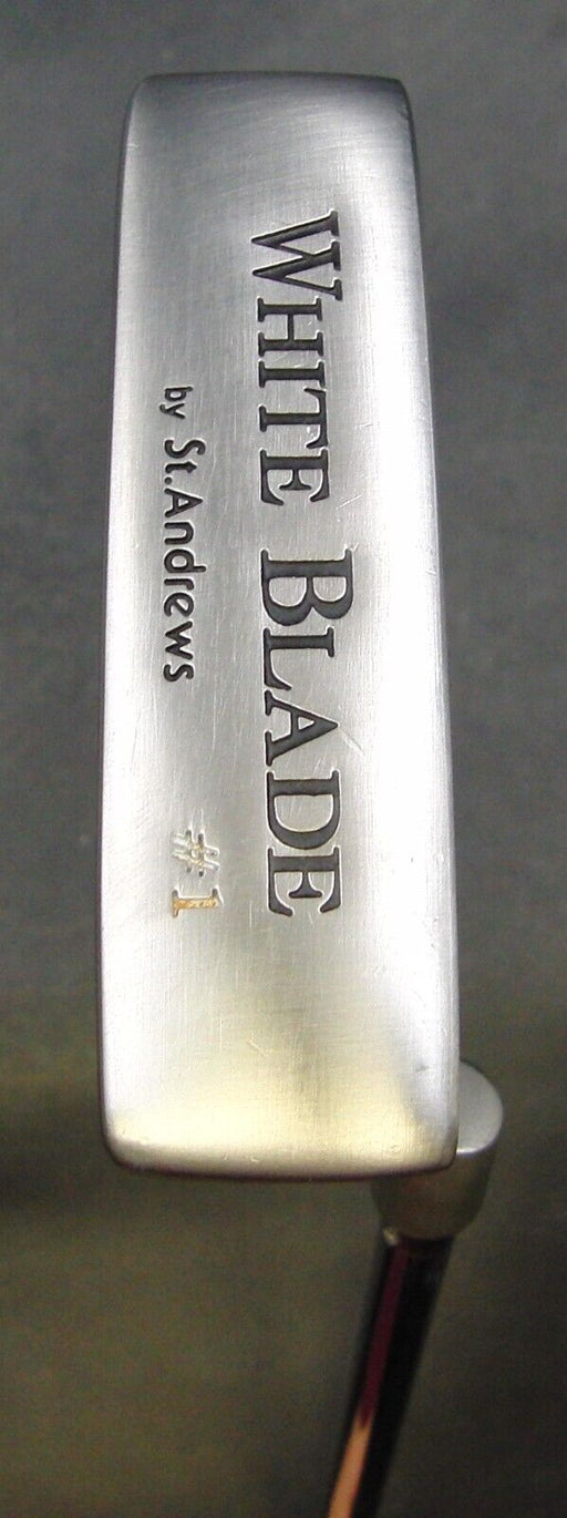 St.Andrews White Blade #1 Putter 87cm Playing Length Steel Shaft Tour Grip