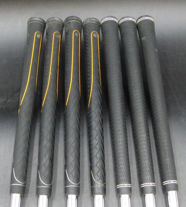 Set of 7 x Cleveland Hibore Irons 4-PW Regular Steel Shafts Mixed Grips*