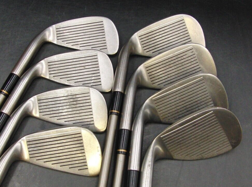 Set 8 x Maruman Sole MST21 Irons 3-SW (Missing 7 Iron) Regular Graphite Shafts