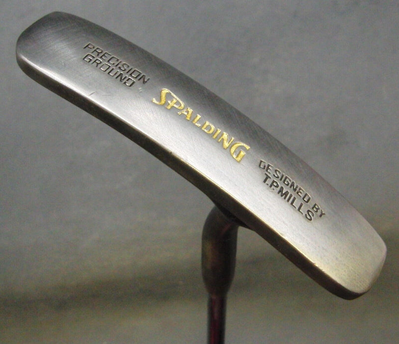 Spalding TP Mills Putter Steel Shaft 87cm Length Acer Grip