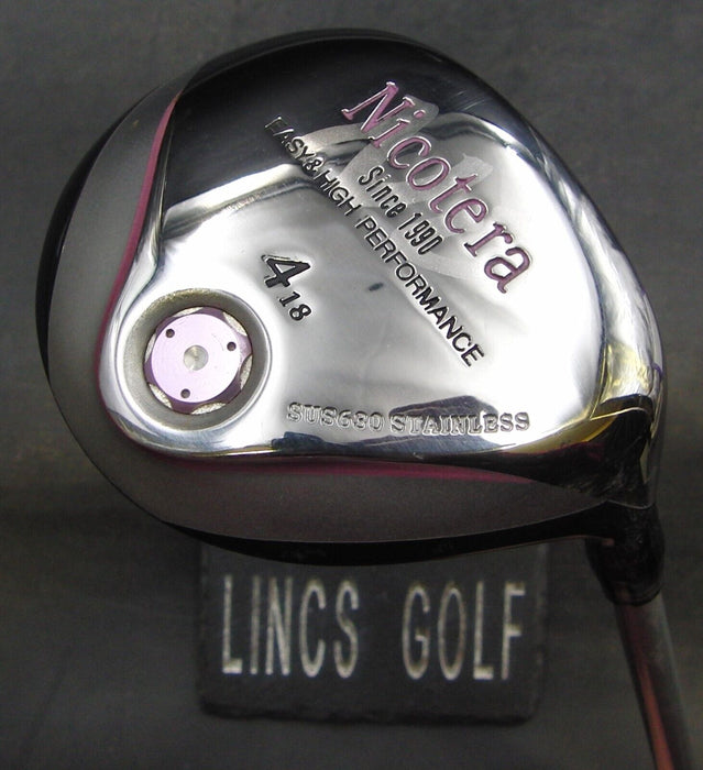 Ladies Nicotera Easy & High Performance 18° 4 Wood  Ladies Graphite Shaft