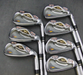 Set of 7 x TaylorMade r7 XR Irons 4-PW Stiff Steel Shafts