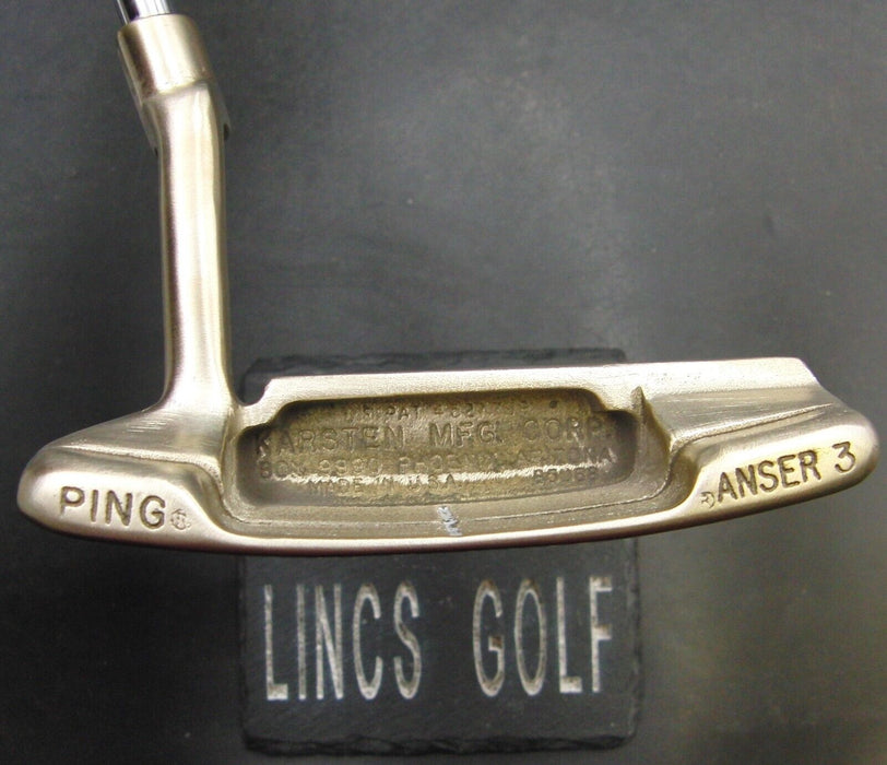 Refurbished Ping Anser 3 Putter Steel Shaft 89cm Length Acer Grip