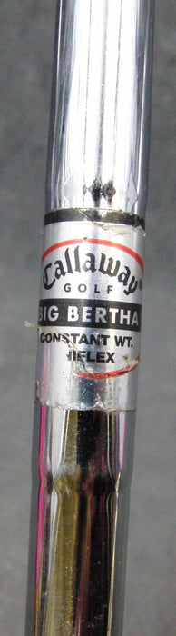 Callaway Big Bertha 4 Iron Uniflex Steel Shaft Golf Pride Grip