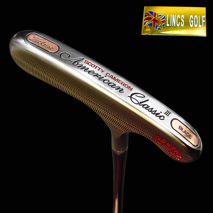 Refurbished Scotty Cameron Titleist Blade American Classic III Putter 87cm