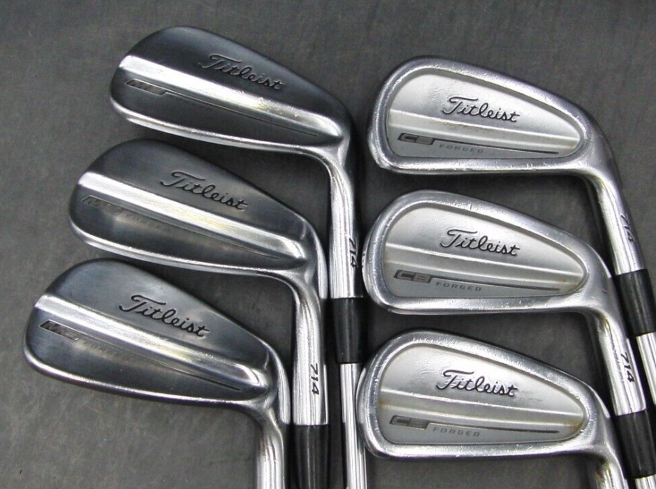 Combo Set of 6 x Titleist CB/MB 714 Forged Irons 5-PW Extra Stiff Steel Shafts