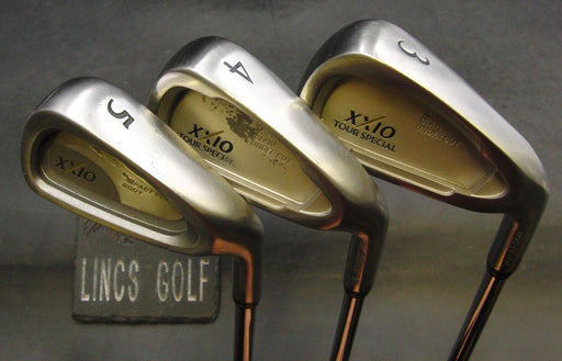 Set of 3 XXIO Tour Special 3, 4 & 5 Irons Stiff/Regular Steel Shafts