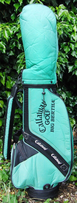 5 Division Callaway Big Bertha Green & Black Cart Carry Golf Clubs Bag