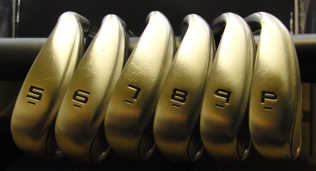 Set of 6 x Nike Slingshot SS 4D Irons 5-PW Stiff Steel Shafts Nike Grips