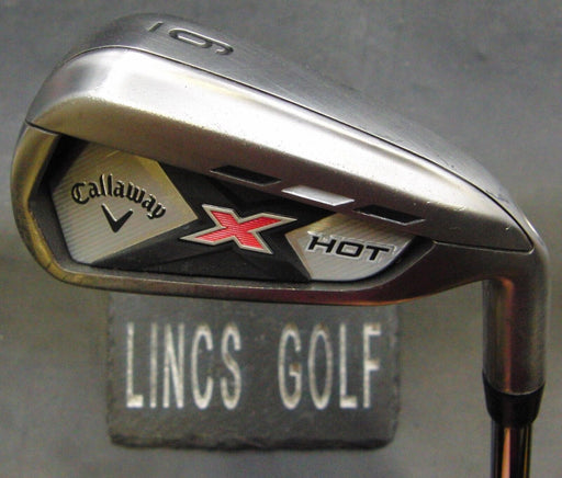 Callaway X Hot 6 Iron Stiff Steel Shaft Callaway Grip