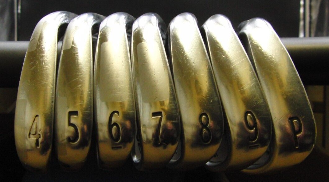Left Handed Set of 7 x Wilson Staff V6 FG Tour Forged Irons 4-PW