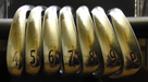 Left Handed Set of 7 x Wilson Staff V6 FG Tour Forged Irons 4-PW